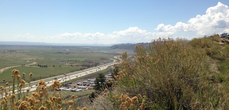 Rooney Valley from atop Dinosaur Ridge, Golden, CO (Garner)